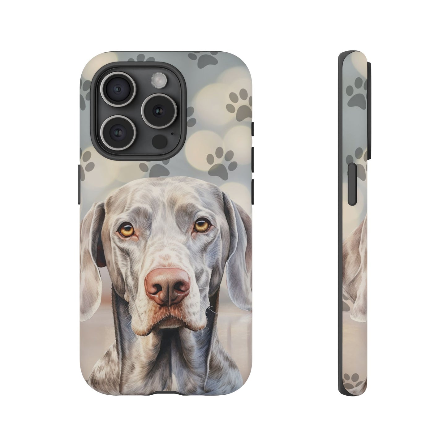 Weimaraner Phone Case by Tough Cases (Apple iPhone, Samsung Galaxy, and Google Pixel)