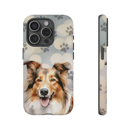 Collie Phone Case by Tough Cases (Apple iPhone, Samsung Galaxy, and Google Pixel)