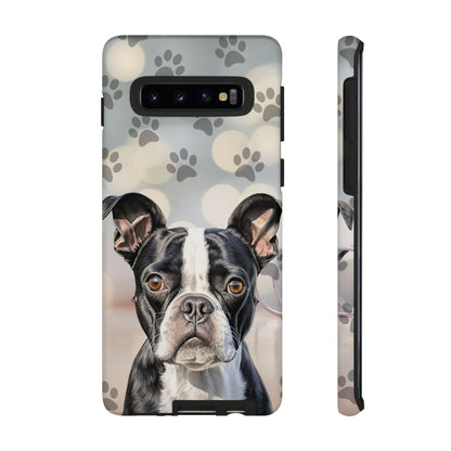 Boston Terrier Phone Case by Tough Cases (Apple iphone, Samsung galaxy, Google Pixel) Boston Terrier