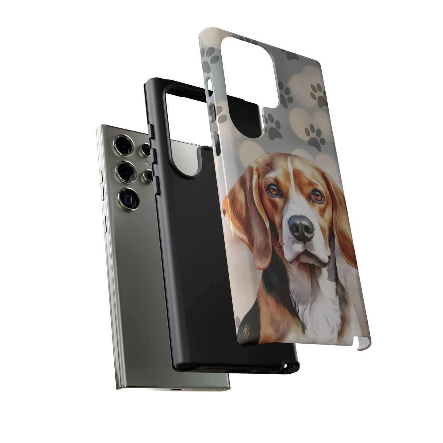 Beagle Phone Case by Tough Cases (Apple iPhone, Samsung Galaxy, and Google Pixel) Beagle