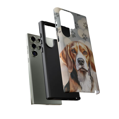 Beagle Phone Case by Tough Cases (Apple iPhone, Samsung Galaxy, and Google Pixel) Beagle