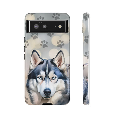 Siberian Husky Phone Cases by Tough Cases (Apple iPhone, Samsung Galaxy, and Google Pixel)