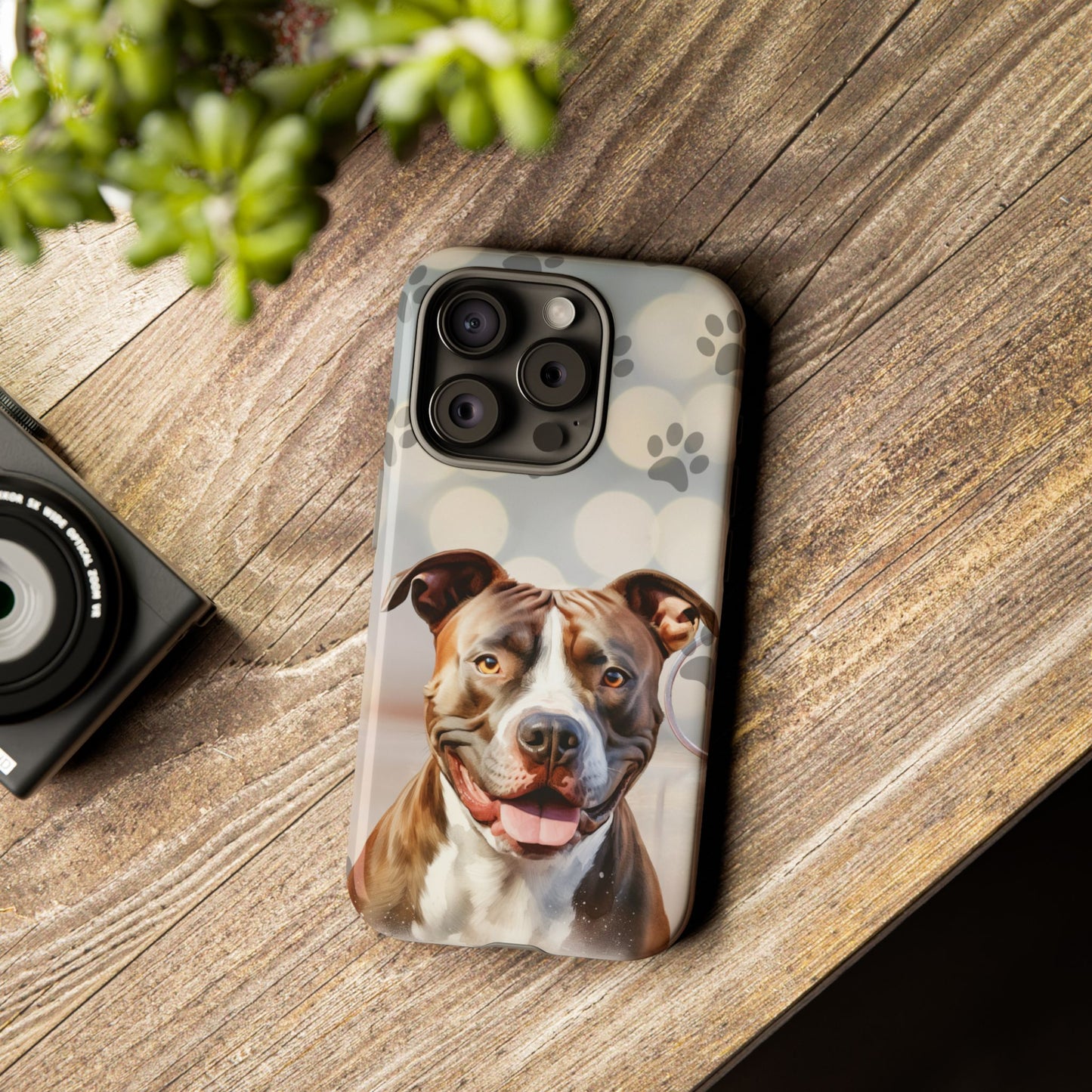 Phone Case by Tough Cases (Apple iphone, Samsung Galaxy, Google Pixel) Staffordshire Terrier