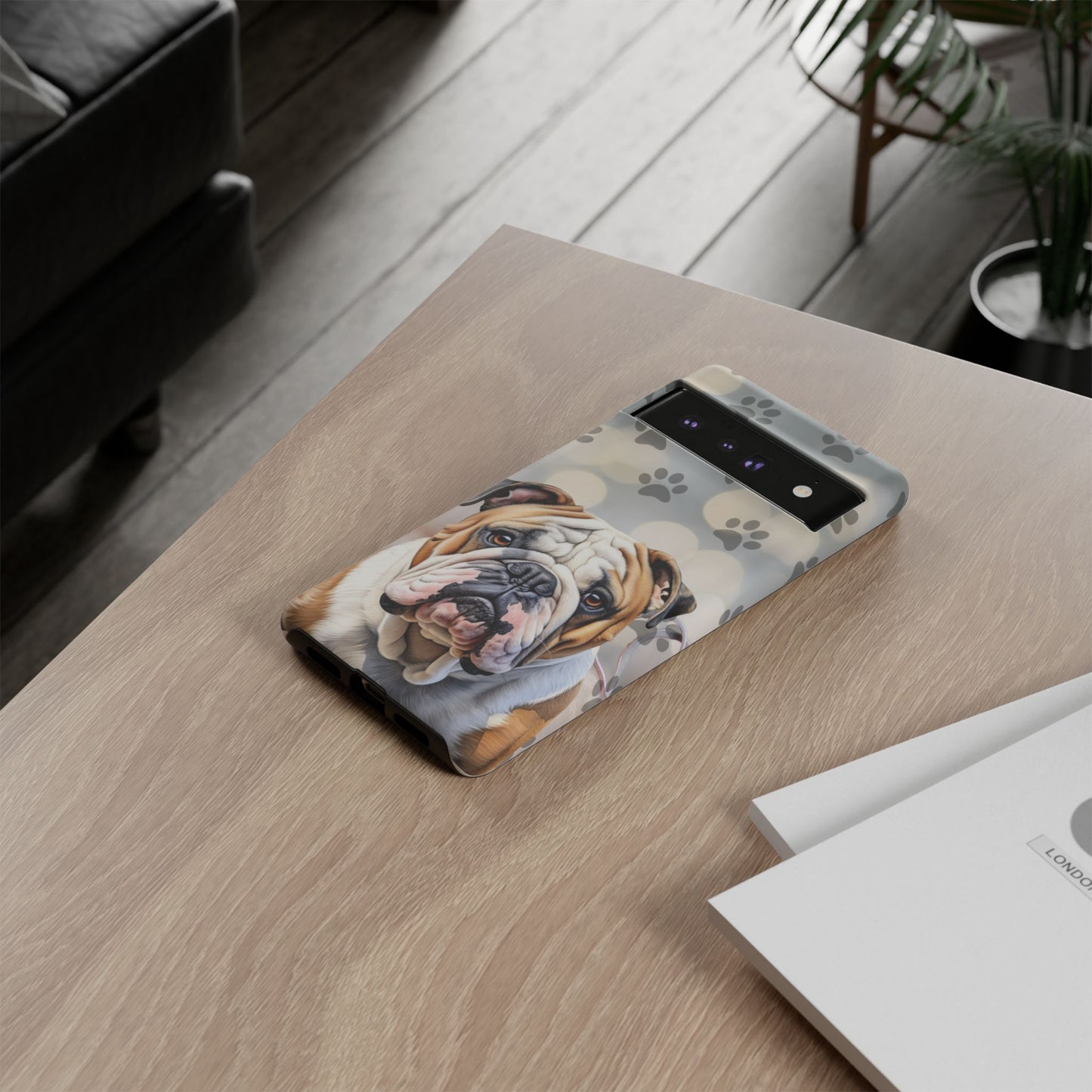 Bull Dog Phone Case by Tough Cases (Apple iPhone, Samsung Galaxy, and Google Pixel)
