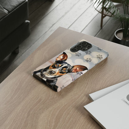 Rat Terrier by Tough Cases a (Apple iPhone, Samsung Galaxy, and Google Pixel)
