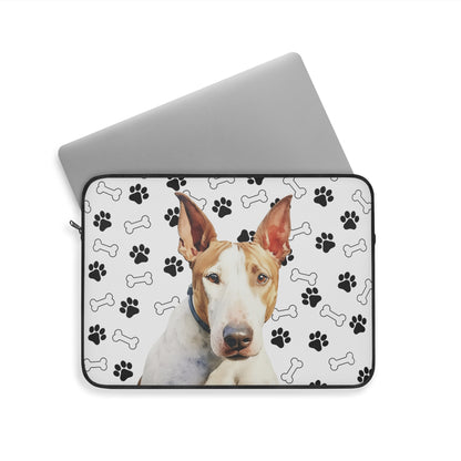 Bull Terrier Laptop Sleeve