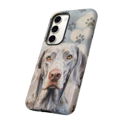 Weimaraner Phone Case by Tough Cases (Apple iPhone, Samsung Galaxy, and Google Pixel)
