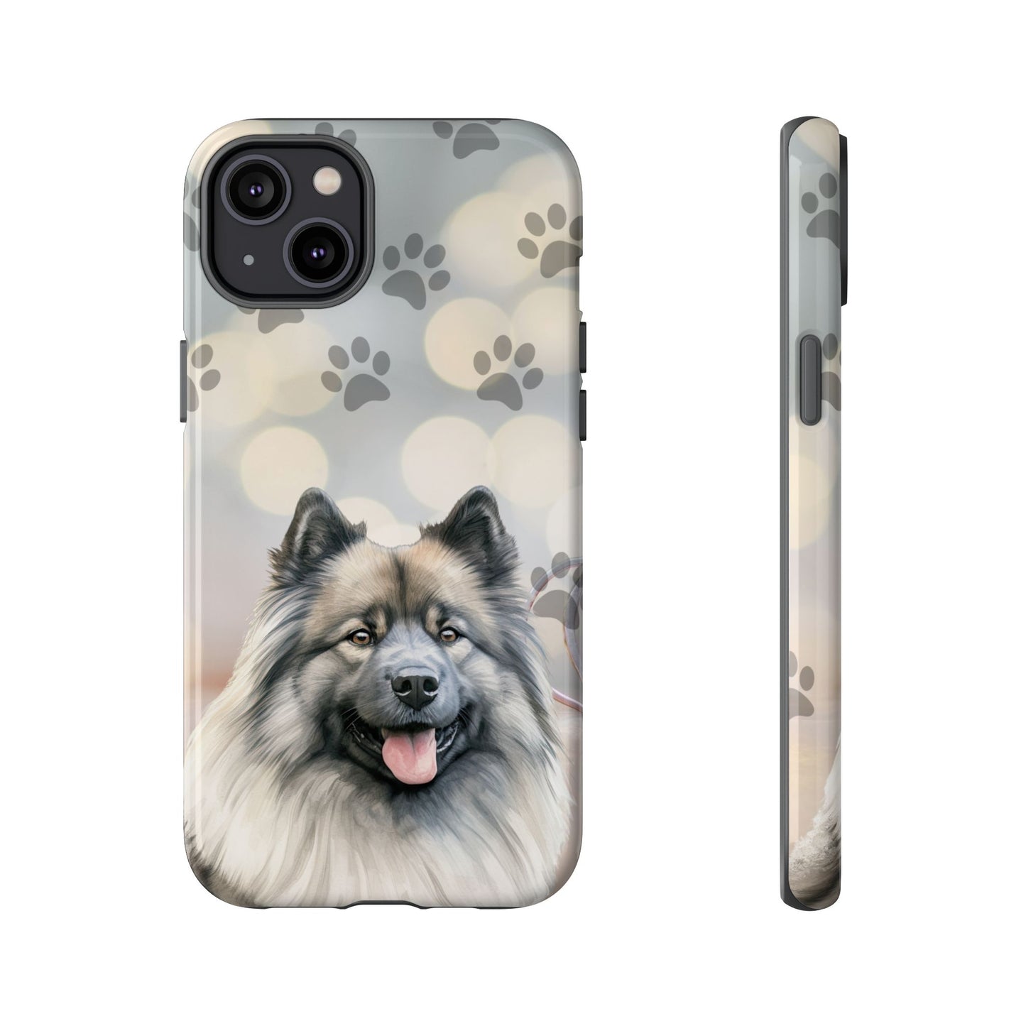 Keeshond Phone Case by Tough Cases ( Apple iPhone, Samsung Galaxy, and Google Pixel)