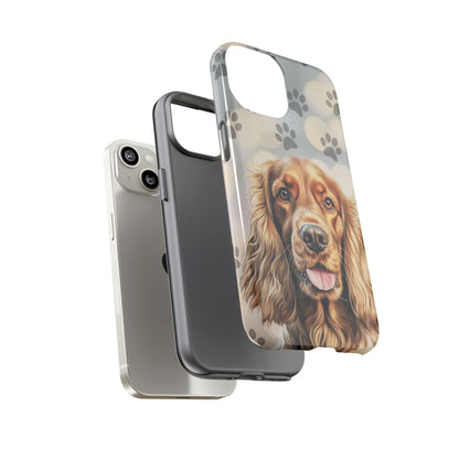 Cocker Spaniel Phone Case by Tough Cases (Apple iPhone, Samsung Galaxy, and Google Pixel)