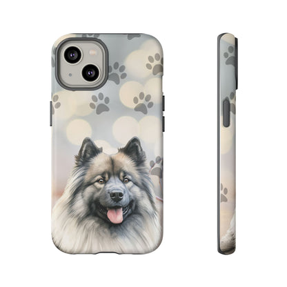 Keeshond Phone Case by Tough Cases ( Apple iPhone, Samsung Galaxy, and Google Pixel)
