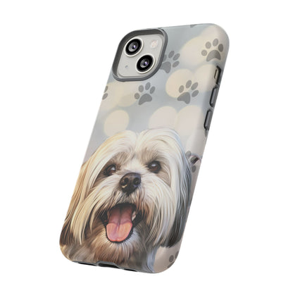 Lhasa Apso Phone Case by Tough Cases (Apple iPhone, Samsung Galaxy, and Google Pixel)