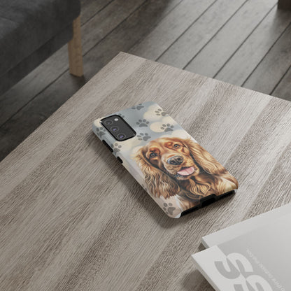 Cocker Spaniel Phone Case by Tough Cases (Apple iPhone, Samsung Galaxy, and Google Pixel)