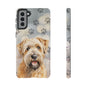 Self-Coated Wheaten Terrier by Tough Cases (Apple iPhone, Samsung Galaxy, and Google Pixel)
