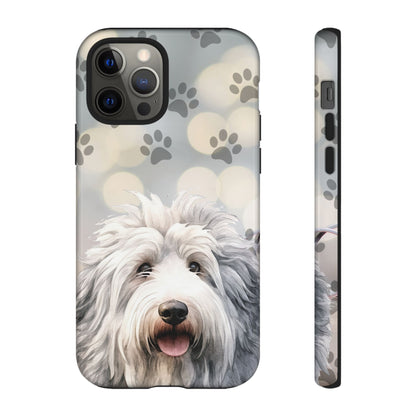 Old English Sheepdog by Tough Cases (Apple iPhone, Samsung Galaxy, and Google Pixel devices)