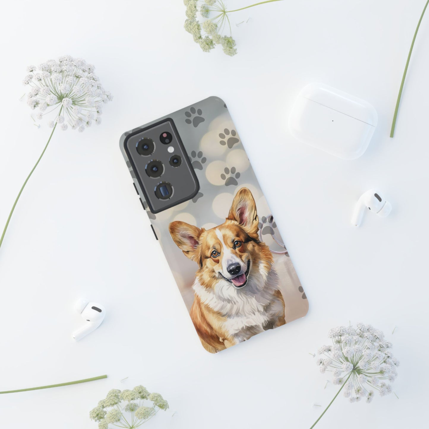 Pembroke Welsh Dog by Tough Cases (Apple iPhone, Samsung Galaxy, and Google Pixel)