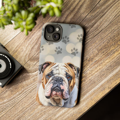 Bull Dog Phone Case by Tough Cases (Apple iPhone, Samsung Galaxy, and Google Pixel)