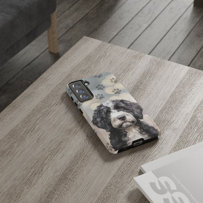 Portuguese Water Dog by Tough Cases (Apple iPhone, Samsung Galaxy, and Google Pixel)