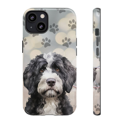 Portuguese Water Dog by Tough Cases (Apple iPhone, Samsung Galaxy, and Google Pixel)
