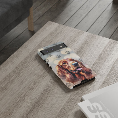 Irish Setter Phone Case by Tough Cases (Apple iPhone, Samsung Galaxy, and Google Pixel)