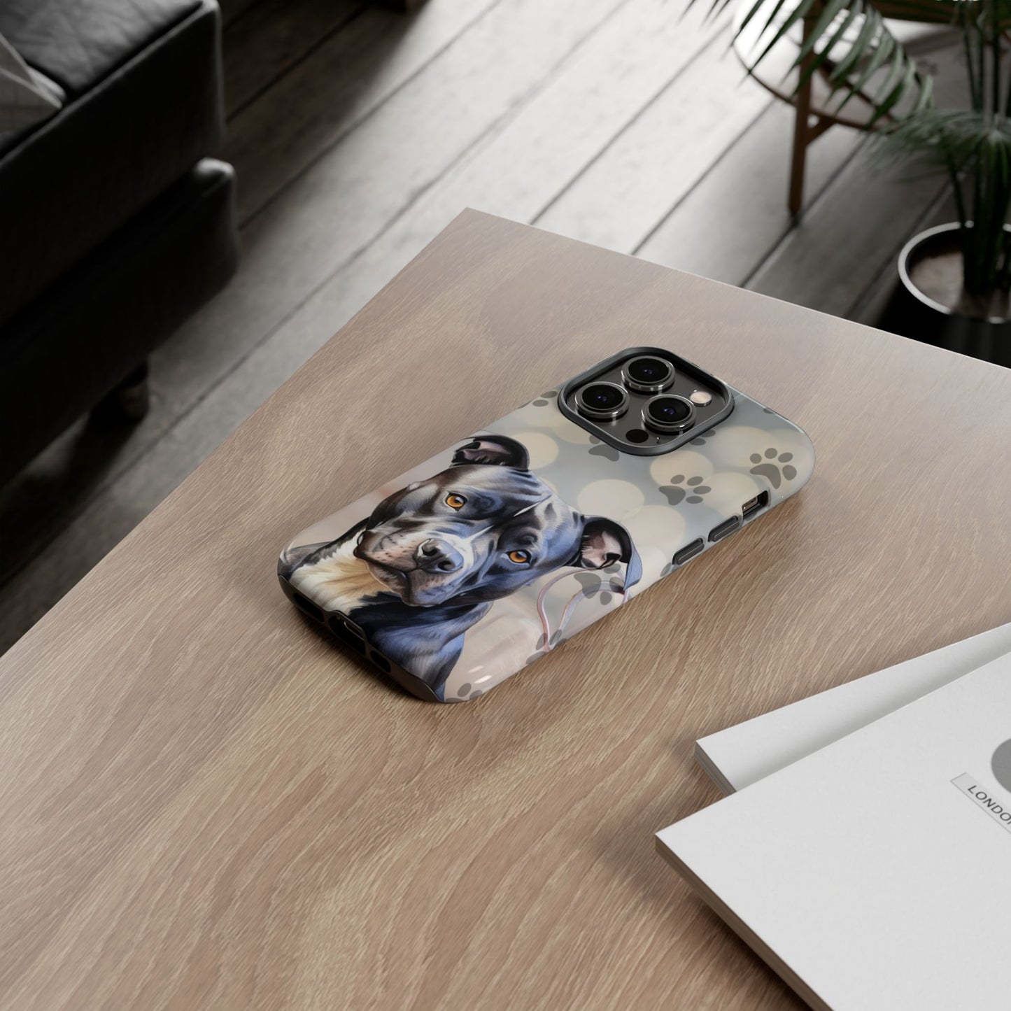Staffordshire Bull Terrier by Tough Cases (Apple iPhone, Samsung Galaxy, and Google Pixel)