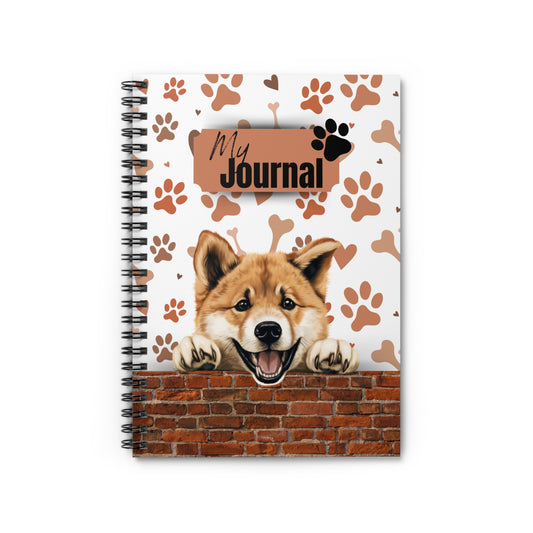 Akita Spiral Notebook - Ruled Line