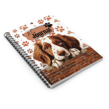 Welsh Springer Spaniel Spiral Notebook - Ruled Line