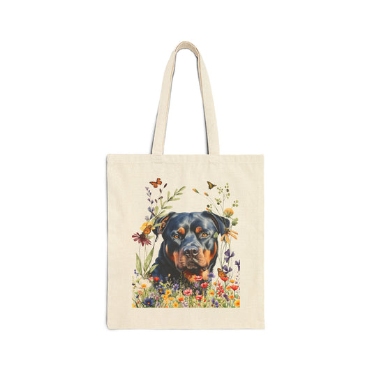 Rottweiler Canvas Tote Bag