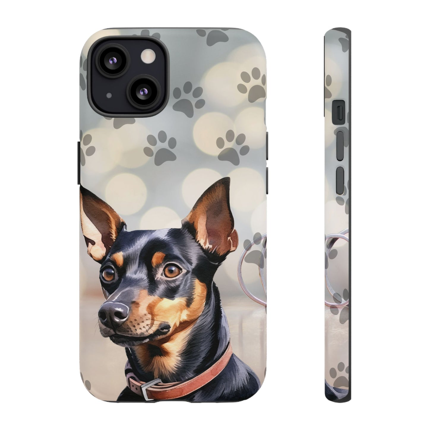 Miniature Pinscher by Tough Cases (Apple iPhone, Samsung Galaxy, and Google Pixel)