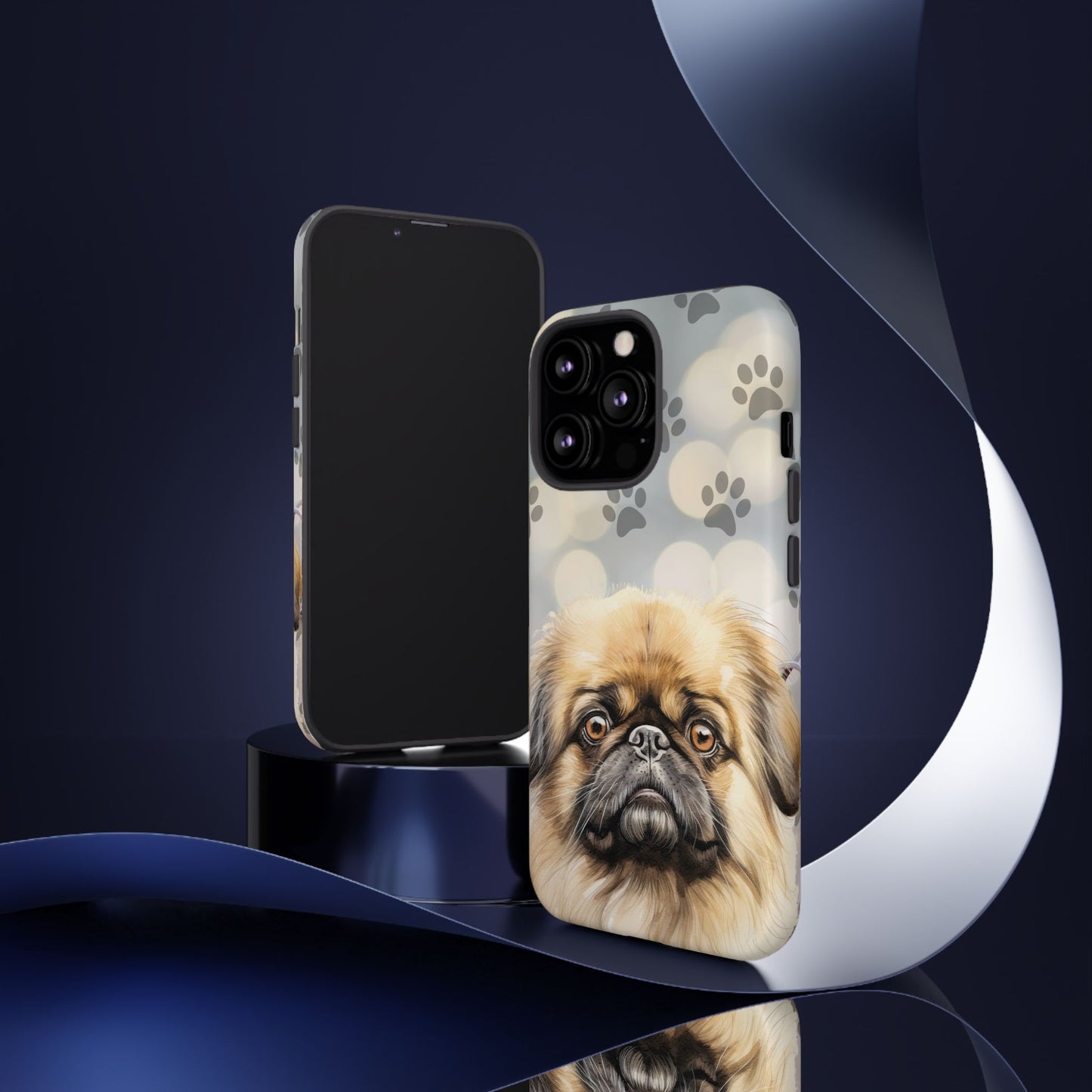 Pekingese by Tough Cases (Apple iPhone, Samsung Galaxy, and Google Pixel devices)