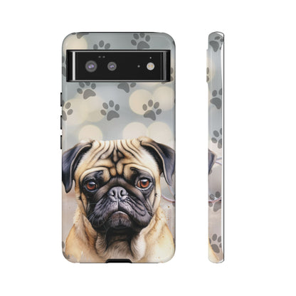 Pug Phone Case by Tough Cases (Apple iPhone, Samsung Galaxy, and Google Pixel)