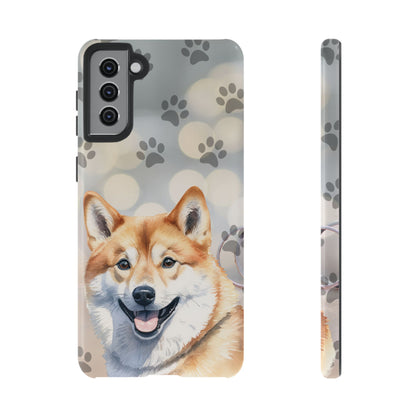 Shiba Inu Phone Case by Tough Cases (Apple iPhone, Samsung Galaxy, and Google Pixel)