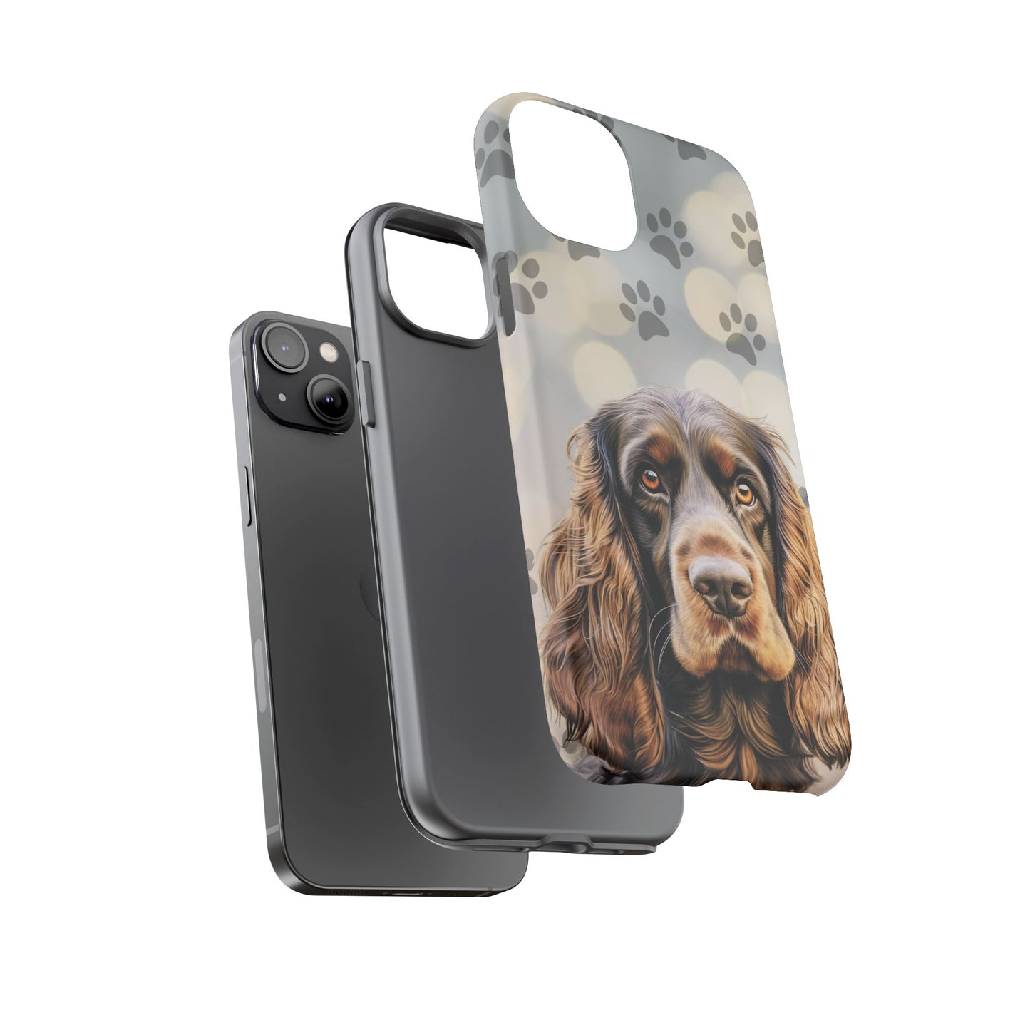 English Cocker Spaniel Phone Case by Tough Cases (Apple iPhone, Samsung Galaxy, and Google Pixel)