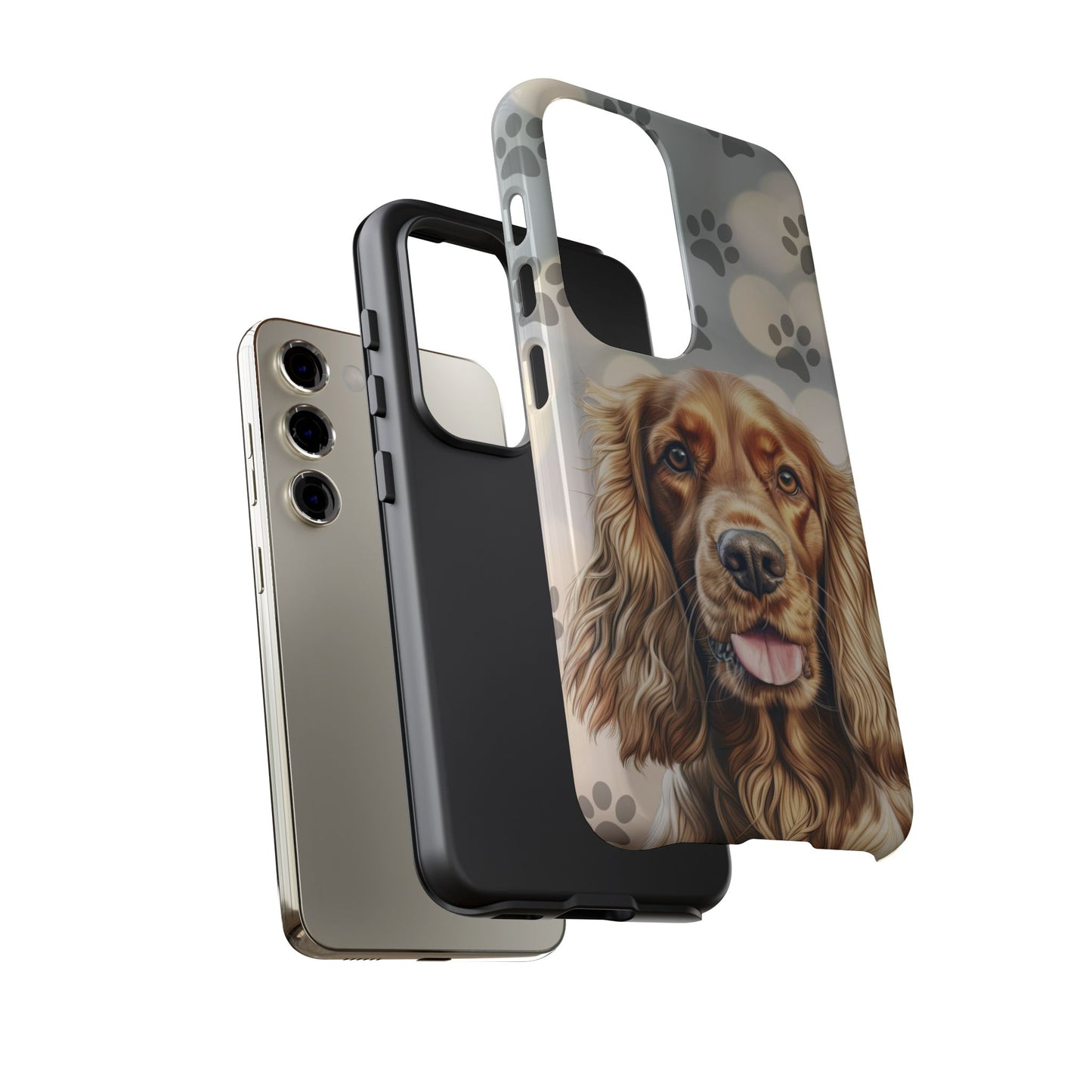 Cocker Spaniel Phone Case by Tough Cases (Apple iPhone, Samsung Galaxy, and Google Pixel)