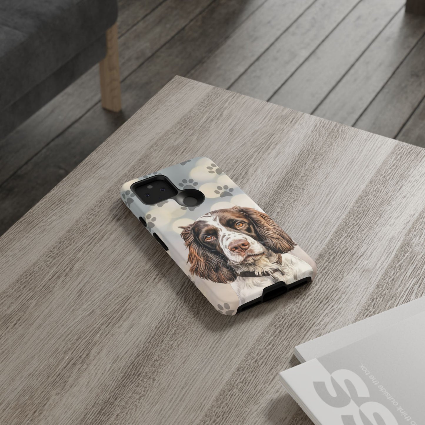English Springer Spaniel Phone Case by Tough Cases (Apple iPhone, Samsung Galaxy, and Google Pixel)
