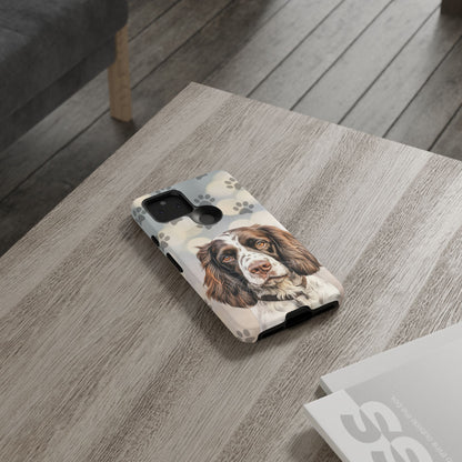 English Springer Spaniel Phone Case by Tough Cases (Apple iPhone, Samsung Galaxy, and Google Pixel)