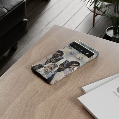 Boston Terrier Phone Case by Tough Cases (Apple iphone, Samsung galaxy, Google Pixel) Boston Terrier