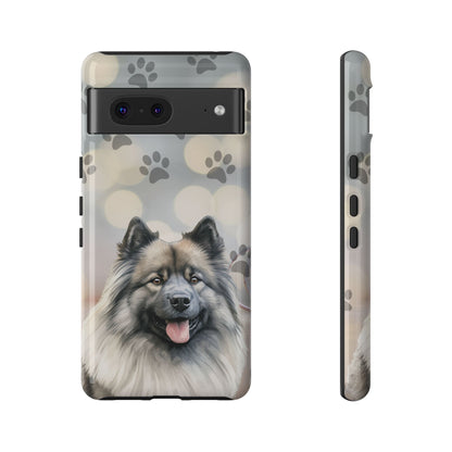 Keeshond Phone Case by Tough Cases ( Apple iPhone, Samsung Galaxy, and Google Pixel)