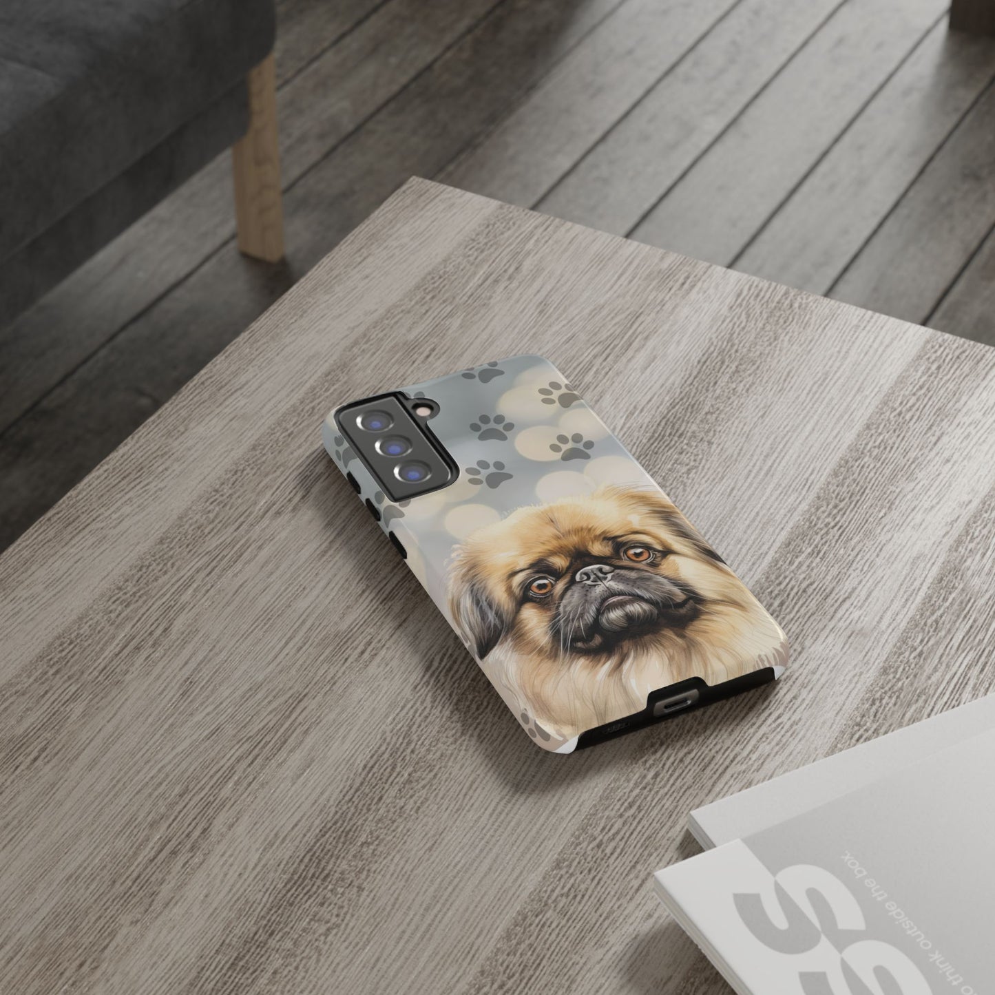 Pekingese by Tough Cases (Apple iPhone, Samsung Galaxy, and Google Pixel devices)