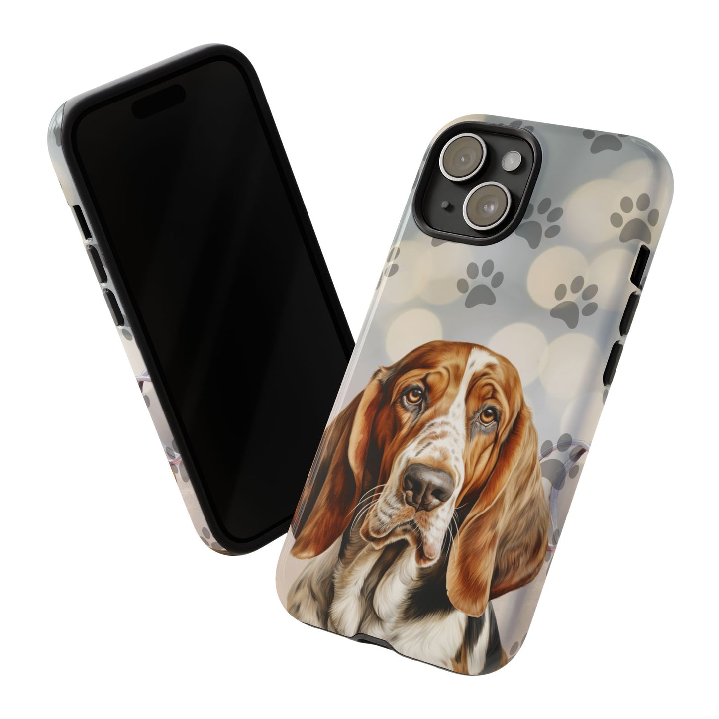 Basset Hound Phone Case by Tough Cases (Apple iPhone, Samsung Galaxy, and Google Pixel)