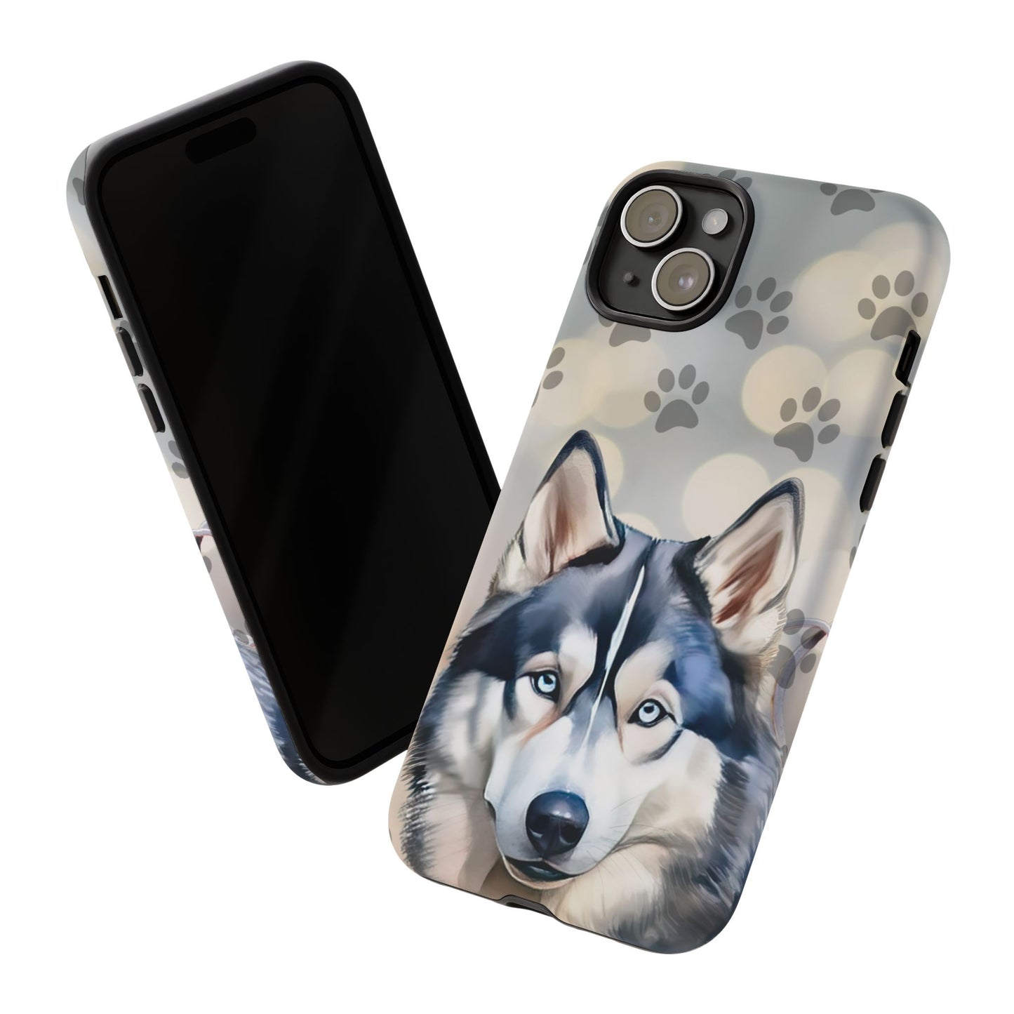 Siberian Husky Phone Cases by Tough Cases (Apple iPhone, Samsung Galaxy, and Google Pixel)