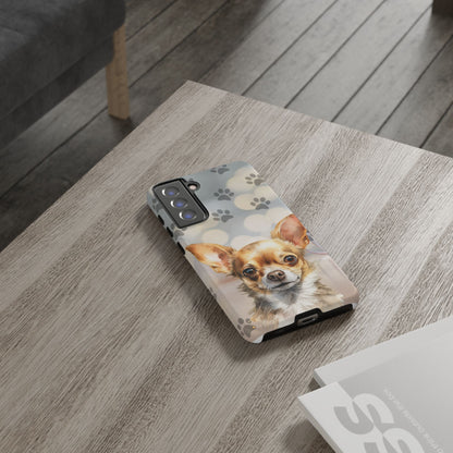 Chihuahua phone case by Tough Cases (Apple iPhone, Samsung Galaxy, and Google Pixel)