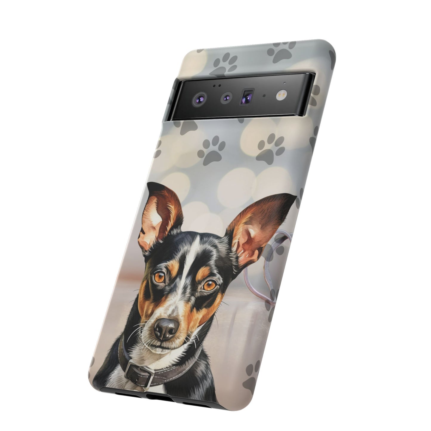 Rat Terrier by Tough Cases a (Apple iPhone, Samsung Galaxy, and Google Pixel)