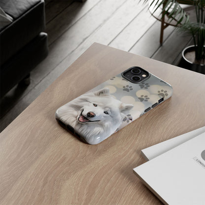 Samoyed Phone Case by Tough Cases (Apple iPhone, Samsung Galaxy, and Google Pixel)