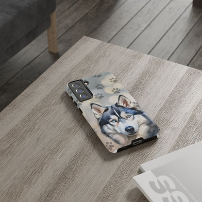 Siberian Husky Phone Cases by Tough Cases (Apple iPhone, Samsung Galaxy, and Google Pixel)
