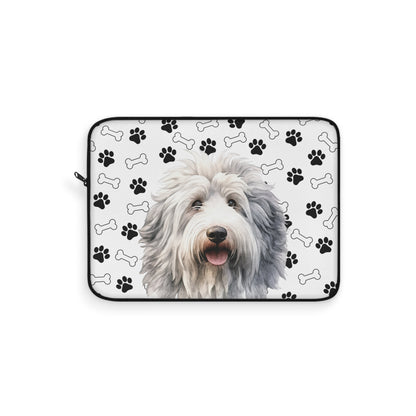 Old English Sheepdog Laptop Sleeve