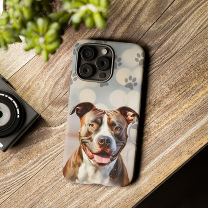 Phone Case by Tough Cases (Apple iphone, Samsung Galaxy, Google Pixel) Staffordshire Terrier
