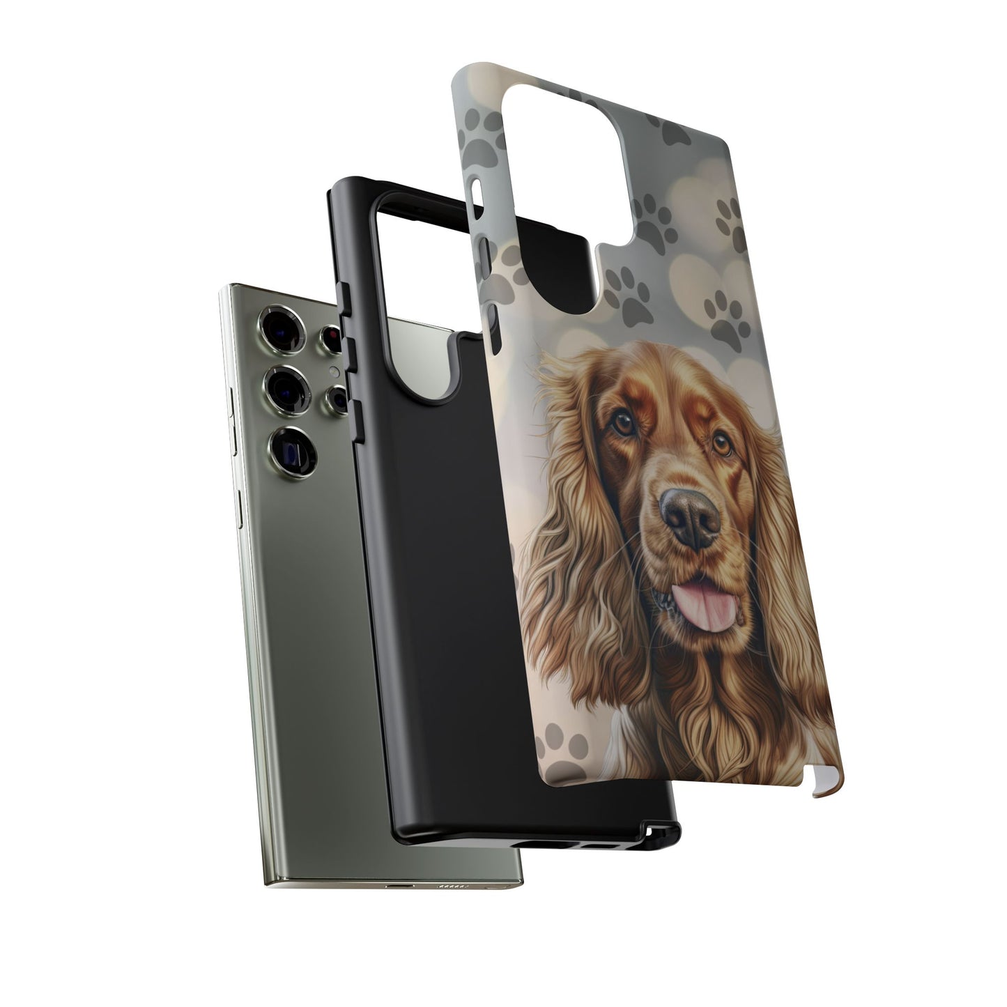 Cocker Spaniel Phone Case by Tough Cases (Apple iPhone, Samsung Galaxy, and Google Pixel)