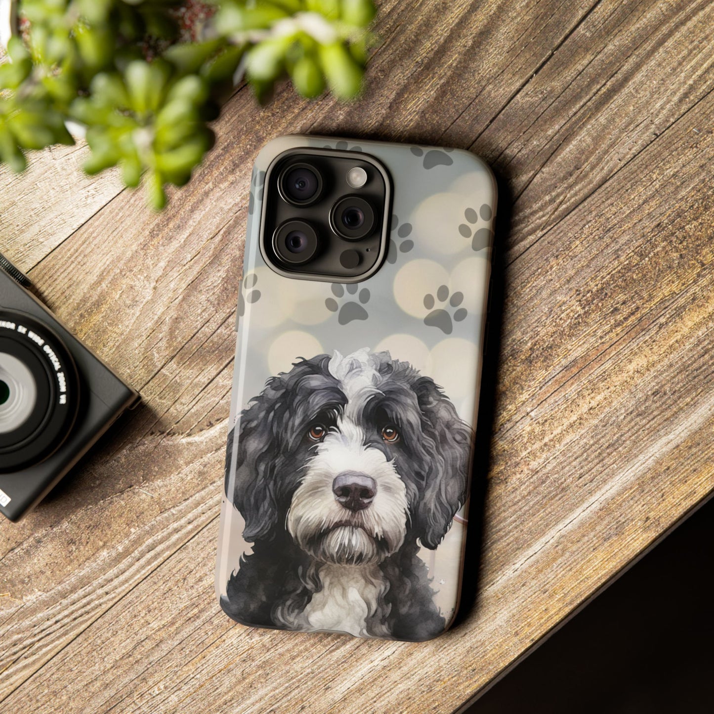 Portuguese Water Dog by Tough Cases (Apple iPhone, Samsung Galaxy, and Google Pixel)