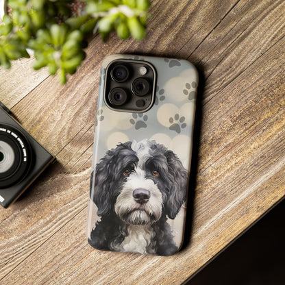 Portuguese Water Dog by Tough Cases (Apple iPhone, Samsung Galaxy, and Google Pixel)