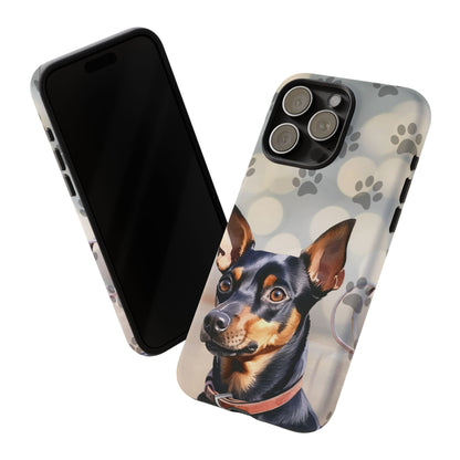 Miniature Pinscher by Tough Cases (Apple iPhone, Samsung Galaxy, and Google Pixel)
